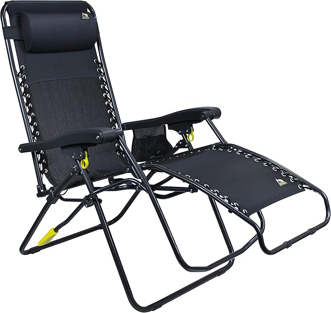GCI Outdoor FreeForm Zero Gravity Chair, Black