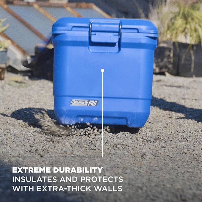 Coleman Pro 25qt Ultra-Light Premium Hard Cooler, Extra-Thick Insulation Keeps Ice up to 3 Days, 36-Can Capacity