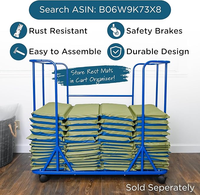 Children's Factory Folding Nap Mat for Daycare or Preschool