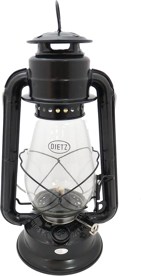 Dietz #20 Junior Oil Burning Lantern (Black)