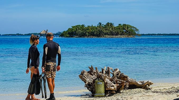 Skog Å Kust SnorkelSak 2-in-1 Mesh Snorkel Bag with Removable Interior Waterproof Dry Bag