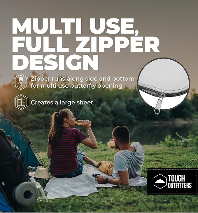 Sleeping Bag Liner - Adult Sleep Sack & Travel Sheets for Hotel - Travel Sleep Sack, Camping Sleeping Bag Liners for Cold Weather