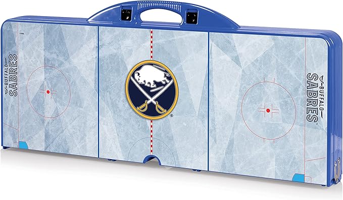 PICNIC TIME NHL Unisex-Adult NHL Picnic Table Portable Folding Table with Seats