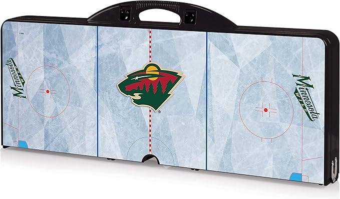 PICNIC TIME NHL Unisex-Adult NHL Picnic Table Portable Folding Table with Seats