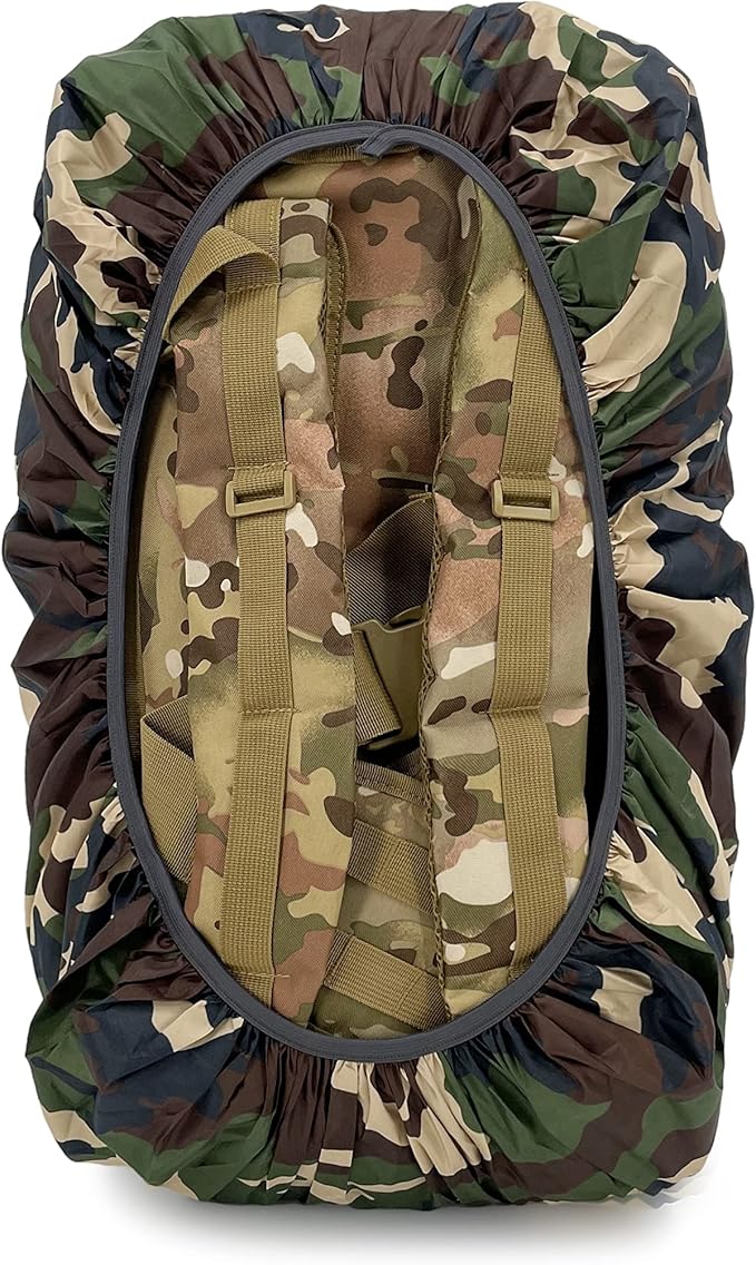 Jaegvida Backpack Cover Waterproof Backpack Rain Cover for 30L-100L Multi-Size for Hiking Camping Outdoor