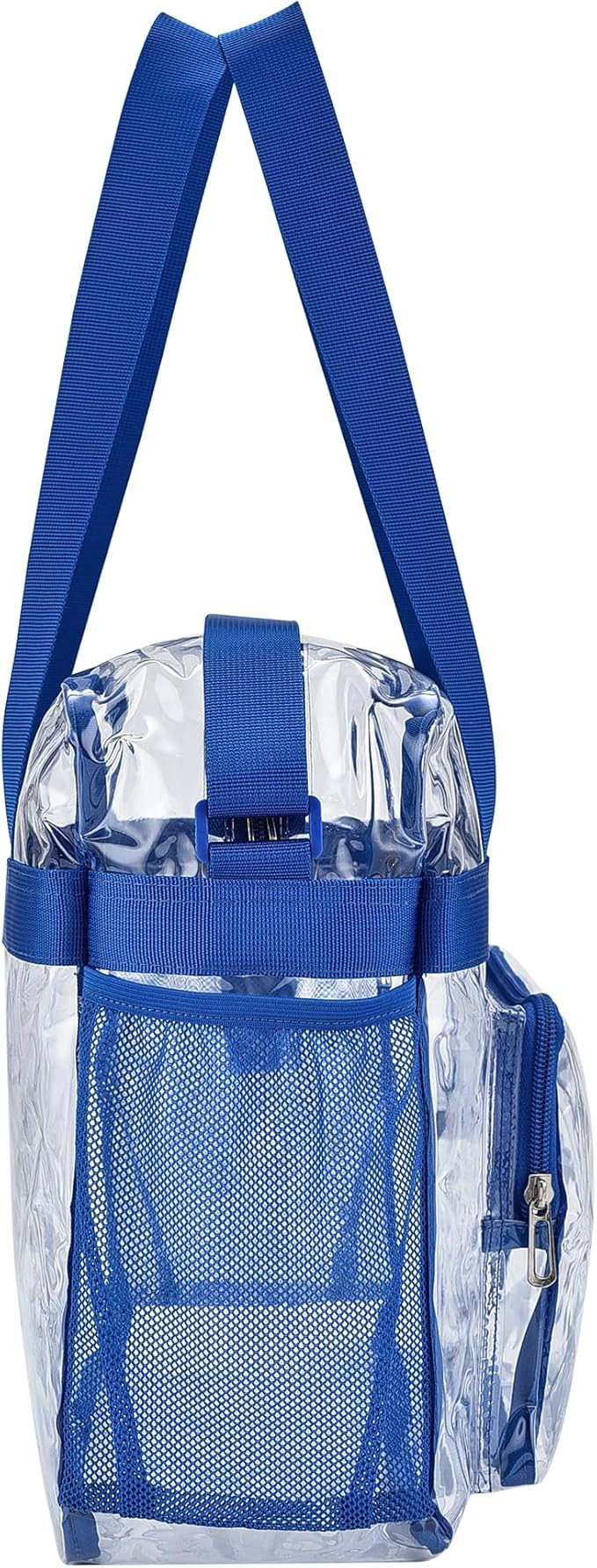 USPECLARE Clear Tote Stadium Approved, Security Travel & Gym Clear Bag for Work Sports Games Concerts