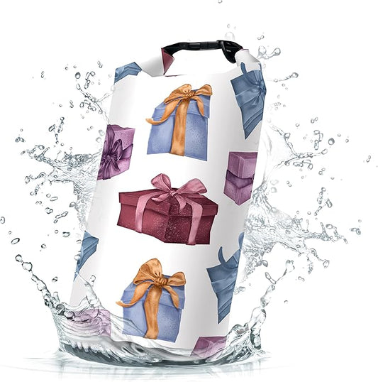 Waterproof Dry Bag,Gift Box Small Waterproof Backpack 5L/10L/20L Floating and Lightweight Bags for Kayaking, Boating, Fishing, Swimming and Camping