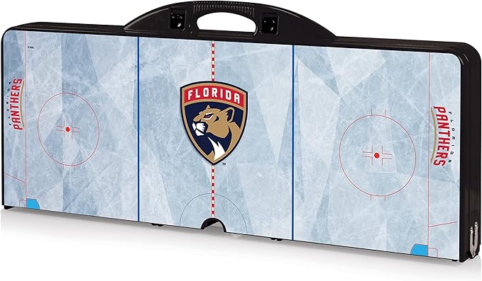 PICNIC TIME NHL Unisex-Adult NHL Picnic Table Portable Folding Table with Seats