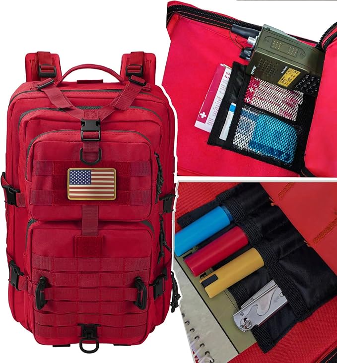 MOLLE Assault Pack, Tactical Backpack Military Army Camping Rucksack, 3-Day Pack