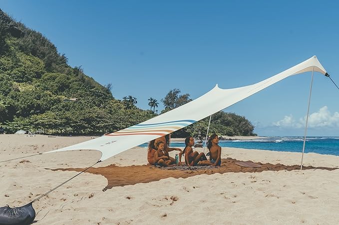 Neso Tents Grande Beach Tent, 7ft Tall, 9 x 9ft, Reinforced Corners and Cooler Pocket