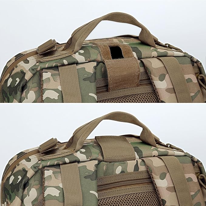 REEBOW GEAR Tactical Backpack for Men Military Tactical Bag Pack Army Molle Survival Bags Backpacks Comouflage