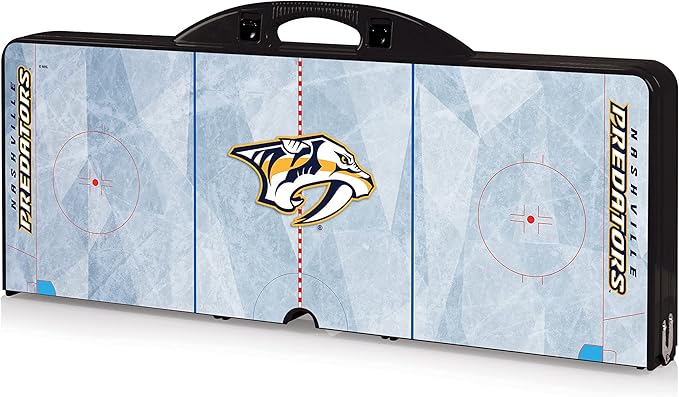 PICNIC TIME NHL Unisex-Adult NHL Picnic Table Portable Folding Table with Seats