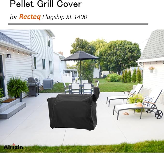 Premium Grill Cover Replacement for Recteq Flagship XL 1400 Wood Pellet Grill,for Rec Tec RT-1400 Grill Cover Accessories