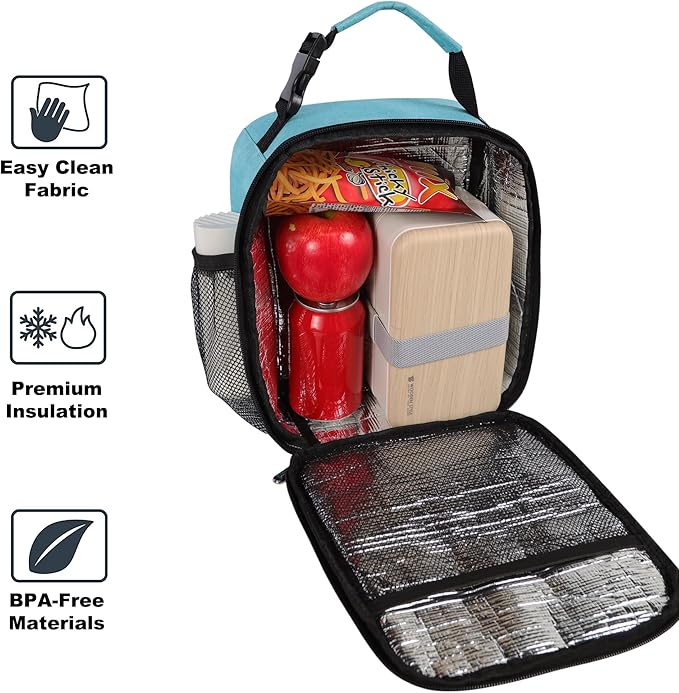 Lunch Box for Men & Women Durable Lunch Bag for Adults Reusable Small Lunchbox Light