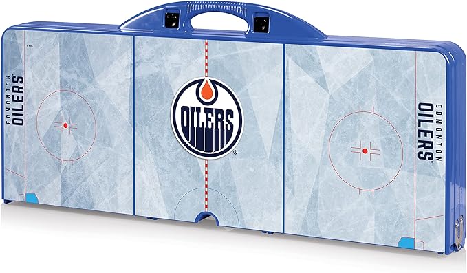PICNIC TIME NHL Unisex-Adult NHL Picnic Table Portable Folding Table with Seats