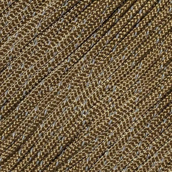 West Coast Paracord – 95 Tensile Strength - 1 Strand Reflective Paracord (25 Feet, Brown)