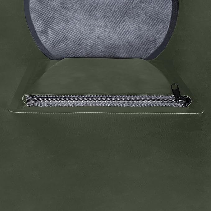 EARTH&RIVER Premium Dry Bag Backpack, Extra Thick, Protection for All Water Activities & Camping, Floating Lightweight Dry Bag with Inside Pocket Storage & IPX8 Waterproof Phone Case (Army Green, 40L)