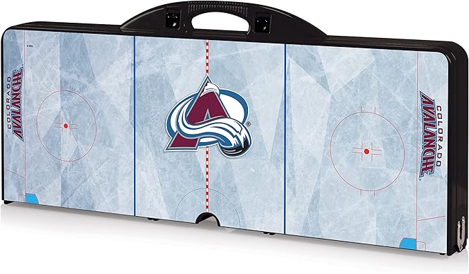 PICNIC TIME NHL Unisex-Adult NHL Picnic Table Portable Folding Table with Seats