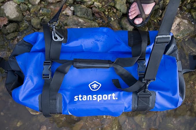 Stansport Waterproof Dry Gear Duffel Bag - 65 Liter (19.82 Gallon)