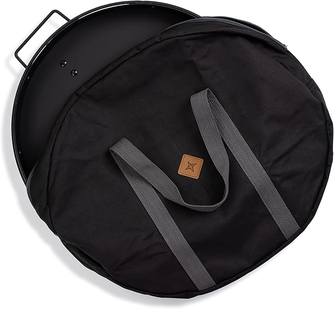 Barebones Cowboy Grill Charcoal Tray Carry Bag - Outdoor Grill Bag, Backyard and Grill Accessory, Easy Storage Bag for Fire Pit