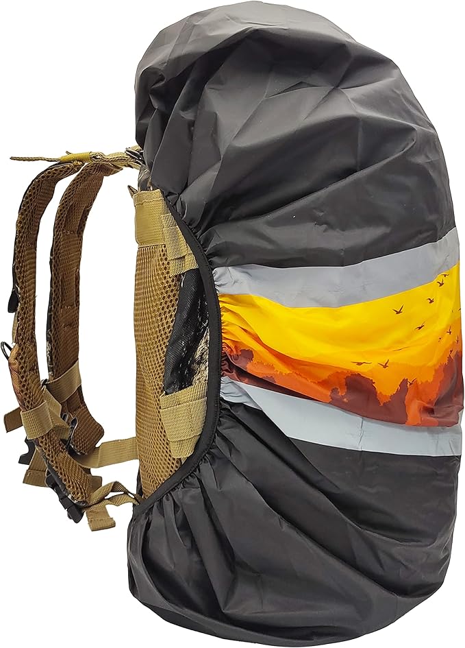 Jaegvida Backpack Cover Waterproof Backpack Rain Cover for 30L-100L Multi-Size for Hiking Camping Outdoor