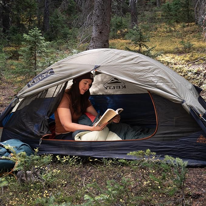 Kelty Cosmic Synthetic Fill 20 Degree Backpacking Sleeping Bag – Compression Straps, Stuff Sack Included