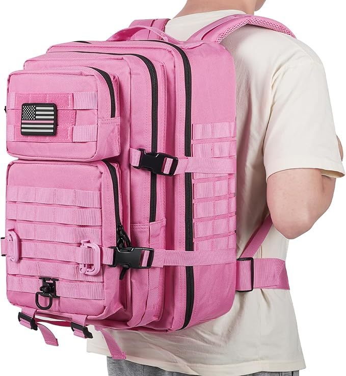 MOLLE Assault Pack, Tactical Backpack Military Army Camping Rucksack, 3-Day Pack