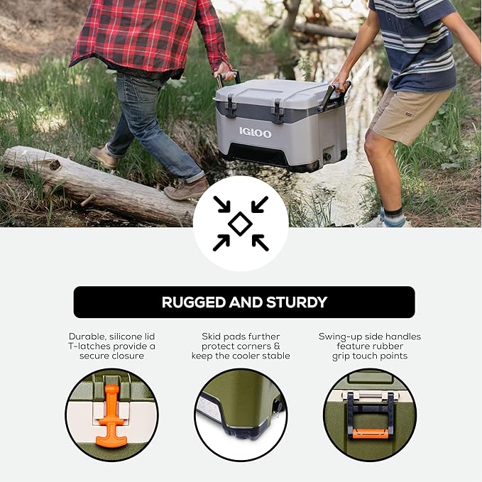Igloo BMX 52 Quart Cooler with Cool Riser Technology