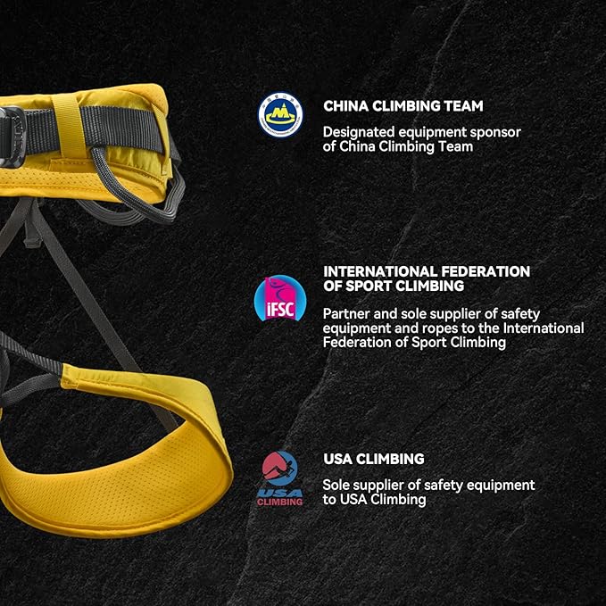 KAILAS Airo Rock Climbing Harness Men Mountaineering Tree Ice Climbing Women Half Body Safety Belt Rappelling