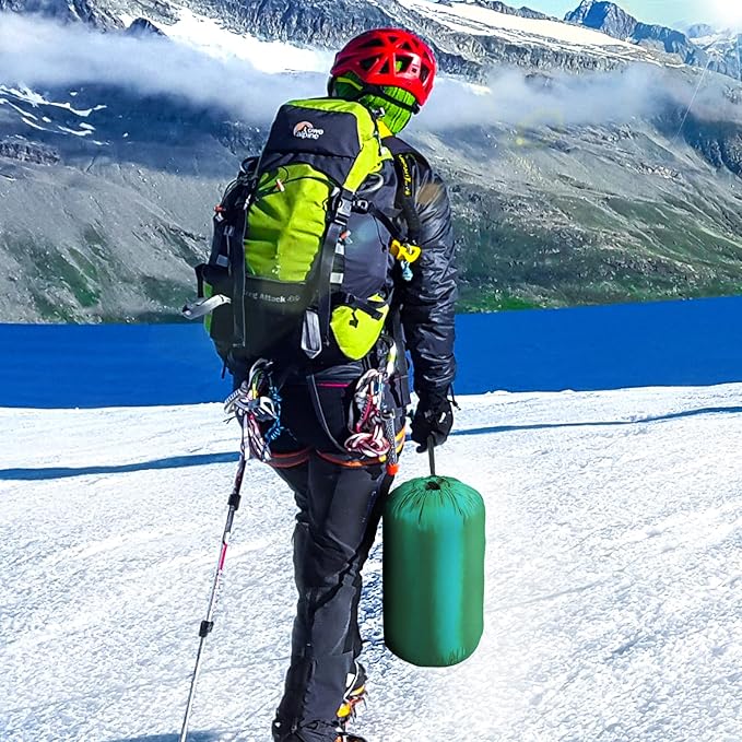 Camping Sleeping Bags for Adults Kids Portable Waterproof Lightweight Sleeping Bag 4 Seasons Winter, Fall, Spring, Summer Backpacking Hiking Mountaineering Indoor Outdoor Use