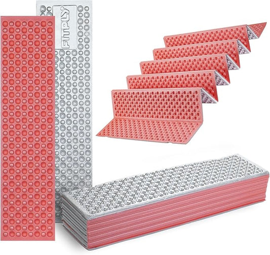 Ultralight Foam Sleeping Pad, Waterproof Closed Cell Foam Pad for Superior Insulation, Folding Sleeping Mat for Compact Storage, Foldable and Portable for Hiking and Camping