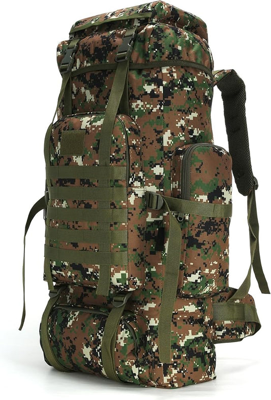 King'sGuard 70L Camping Hiking Backpack Tactical Backpack Military Molle Rucksack Backpack for Outdoor
