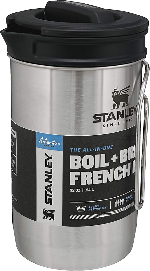STANLEY Adventure All-in-One Boil + Brew French Press | 32 OZ