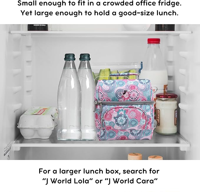 J World Corey Kids Bag. Insulated Lunch-Box for Women, Blue Raspberry