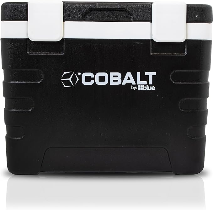 37 Quart Cobalt Weekender Cooler - Ice Chest by Blue Coolers for Camping, Sports Events, and Barbecues (Full Day Ice Retention)