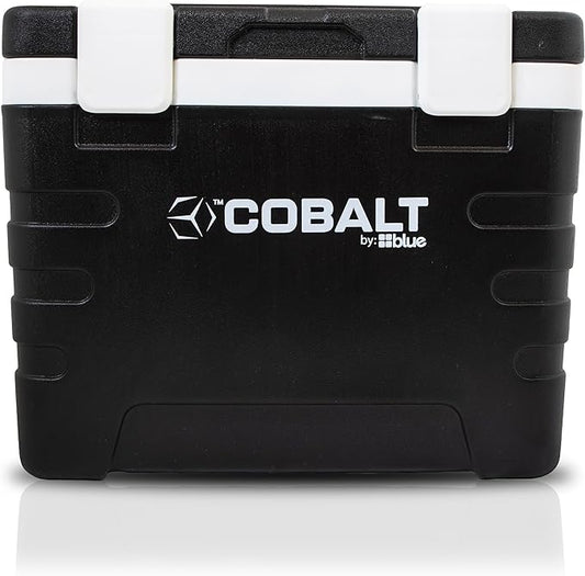 37 Quart Cobalt Weekender Cooler - Ice Chest by Blue Coolers for Camping, Sports Events, and Barbecues (Full Day Ice Retention)
