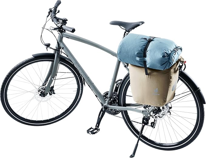 Deuter Drypack Pro 13L, Waterproof 13-Liter Storage Pack Sack for Trekking, Hiking, Bikepacking & Mountain Climbing - Atlantic