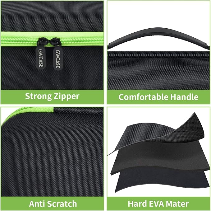 GWCASE Case Compatible with Consciot LED Camping Lantern, for Lighting Ever Battery Powered Camping Lights, Tent Flashlight Storage Container Carrying Bag (Box Only)