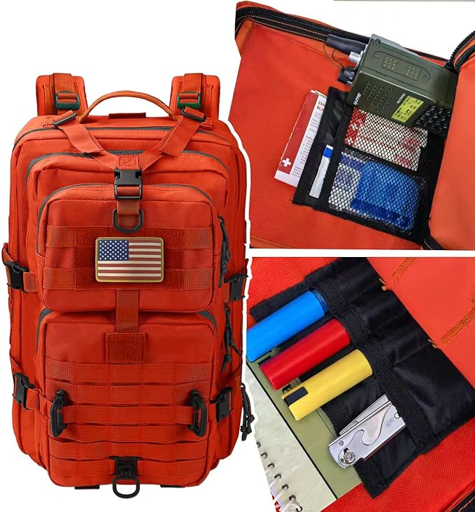 MOLLE Assault Pack, Tactical Backpack Military Army Camping Rucksack, 3-Day Pack