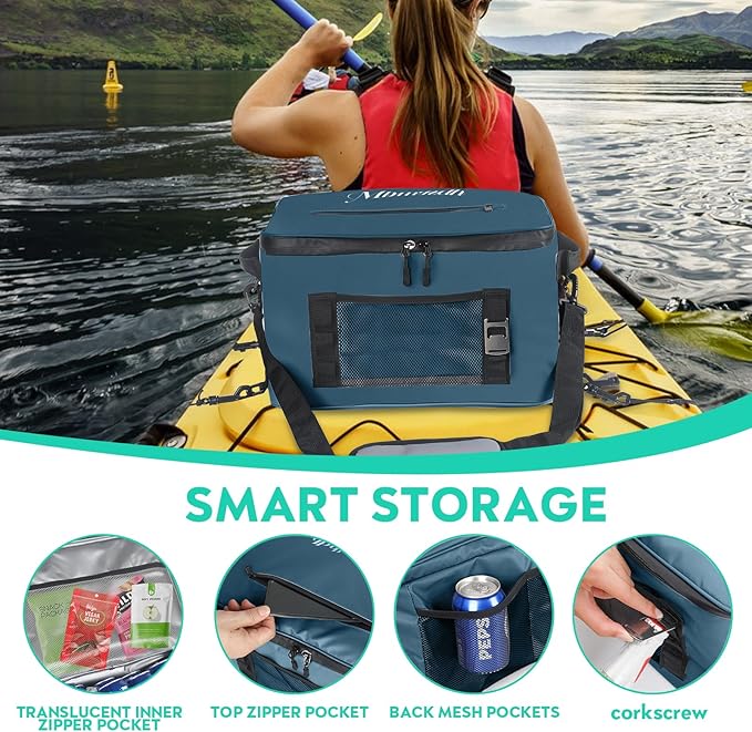 Paddle Board Cooler Bag for Paddleboarding, Kayaking - Secure, Spacious and Functional for Outdoor Water Adventures