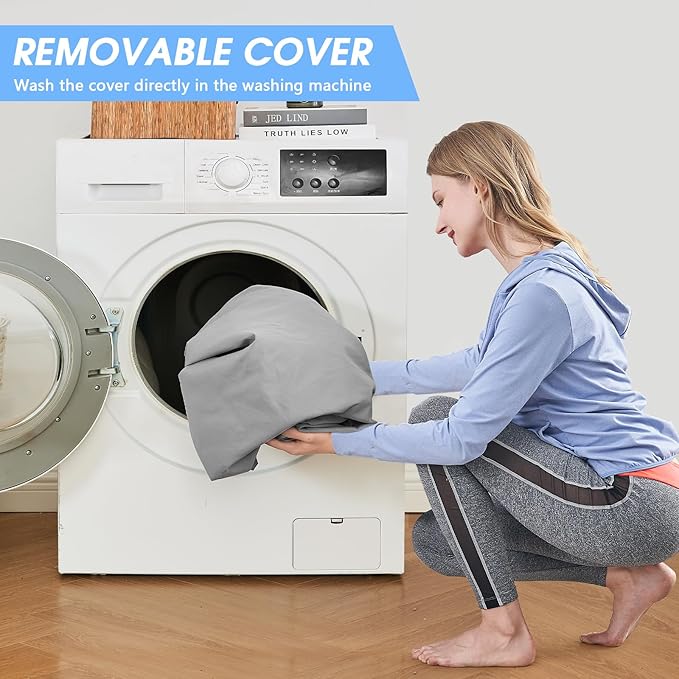 CYMULA Memory Foam Camping Mattress Pad,3inch Sleeping Pad for Camping,Non-Slip Bottom Floor Cot Car Mattress Bed with Retaining Portable Roll up Mattress Pad Mat for Travel Truck Guest Bed Tent