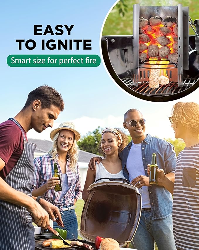 WH Natural Fire Starters for Campfires & Grill - 54+ Pack - Long-Burning Charcoal Starters - Odorless Firestarters for Outdoor Fire Pit, Fireplace - Quick Ignite