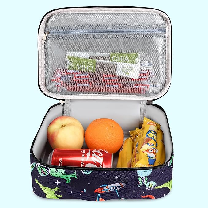 RLGPBON Kids Lunch Bag,Insulated Lunch Box for Girls Boys,Lunch Bag Toddler Teen,School Daycare Cute Travel bags