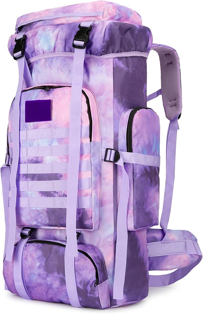 King'sGuard 70L Camping Hiking Backpack Tactical Backpack Military Molle Rucksack Backpack for Outdoor