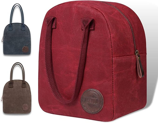 Insulated Lunch Bag for Women & Men (Passion Red)