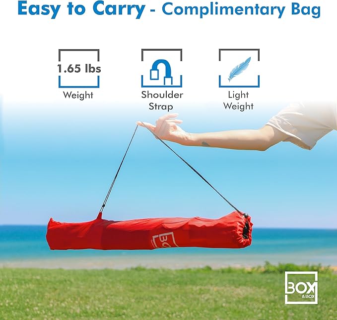 BOX & BOX Fabric Folding Table Portable with Travel Bag, Folding Camping Table, Outdoor Table, Foldable Table for Camp, Beach, Picnic, Camping Gear, Kitchen Table for 4 People, 29x21.6x19 in, Black