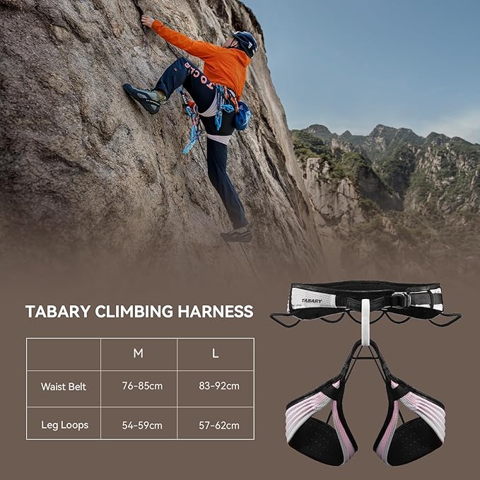 KAILAS Professional Mountaineering Harness Lightweight Rock Climbing Men Ski Harness Adjustable Comfortable