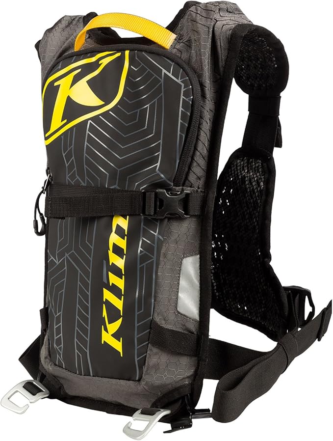 KLIM Quench Pak Hydration Backpack Gray - Includes 1.5/2 Liter KILM Hydrapack Reservoir