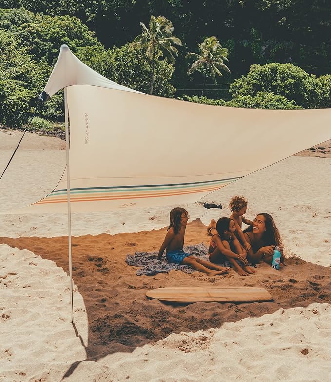 Neso Tents Grande Beach Tent, 7ft Tall, 9 x 9ft, Reinforced Corners and Cooler Pocket