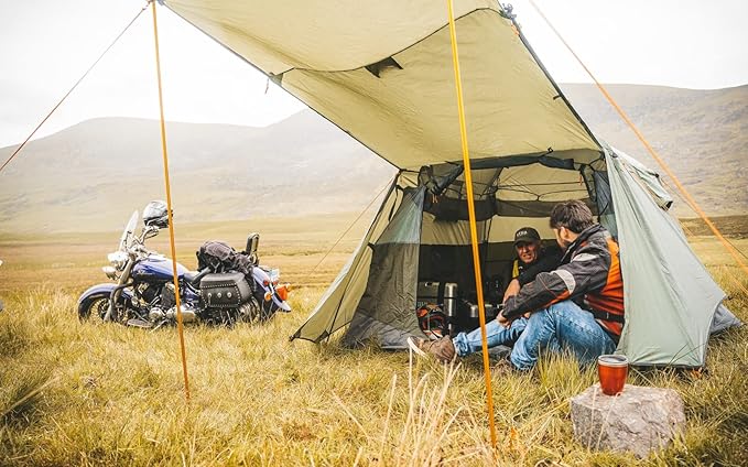 Crua Outdoors Xtent & Xtent Maxx - Vertically Extendable Tent for Camping, Hiking, Outdoor Adventures